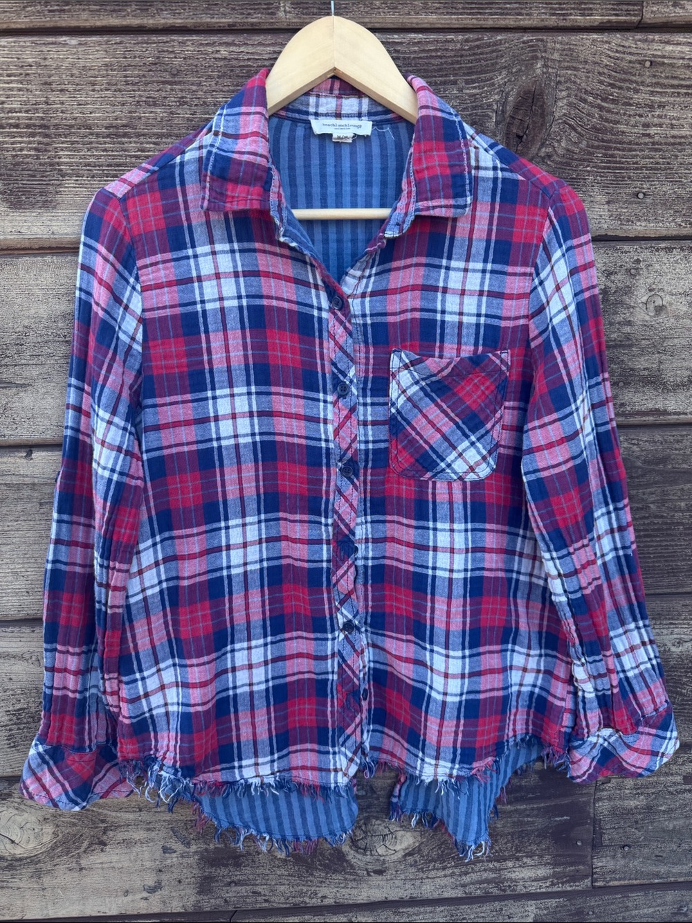 Beach lunch lounge fringe shirt